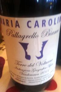 Alepa Maria Carolina Pallagrello Bianco 2012