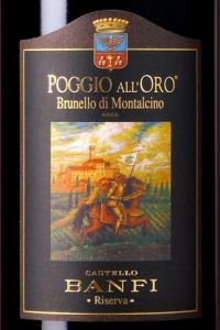 castello banfi brunello di montalcino poggio all'oro riserva