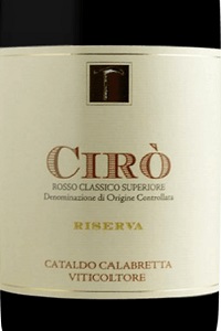 Cataldo Calabretta Cirò Rosso Classico Superiore Riserva 2017