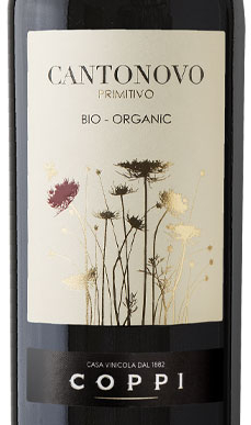 Coppi Puglia Primitivo Bio Cantonovo 2019