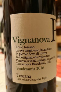 Paterna Toscana Vignanova 2016