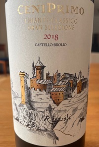 Castello di Brolio - Ricasoli 1141 Chianti Classico Gran Selezione Ceni Primo 2018