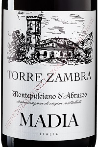 Torre Zambra Montepulciano d'Abruzzo Madia 2018