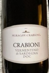 Nuraghe Crabioni Vermentino di Sardegna Crabioni 2019